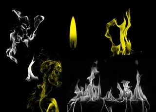 火苗及烟雾笔刷