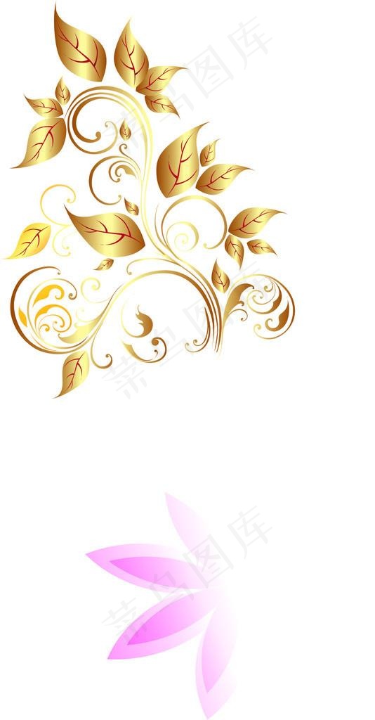 欧式花纹 花朵图片