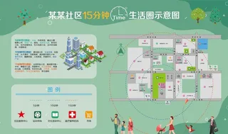 十五分钟生活圈图片