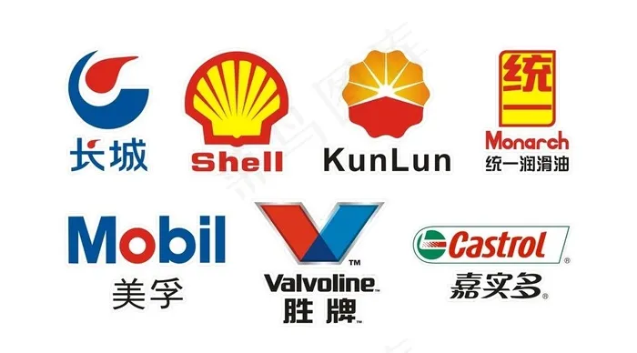 润滑油logo标志图片cdr矢量模版下载