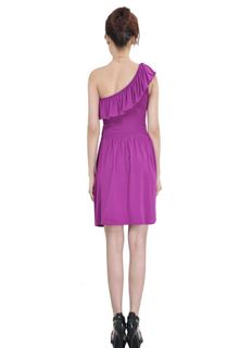 连衣裙美女背面图片