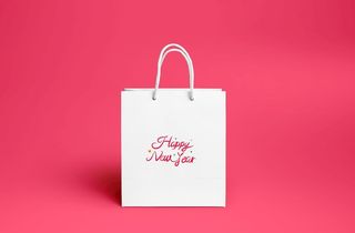 礼品袋样机图片