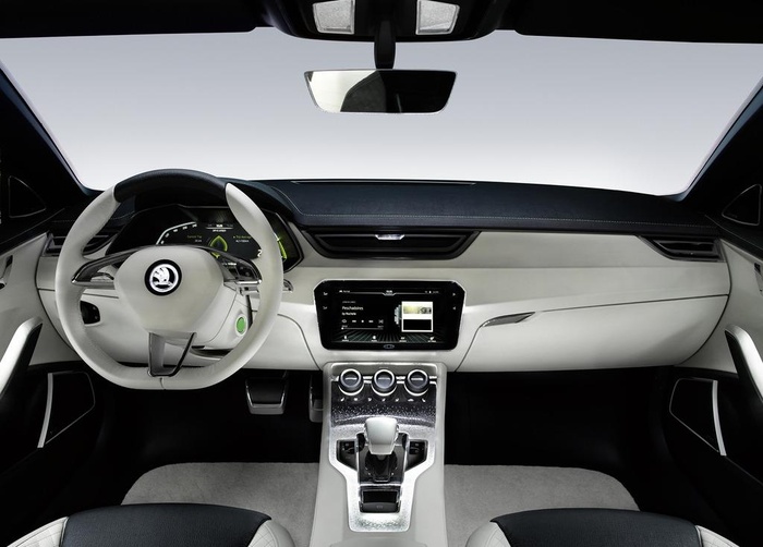 斯柯达汽车高清内饰素材图片