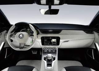 斯柯达汽车高清内饰素材图片