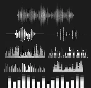 均衡器声波图片