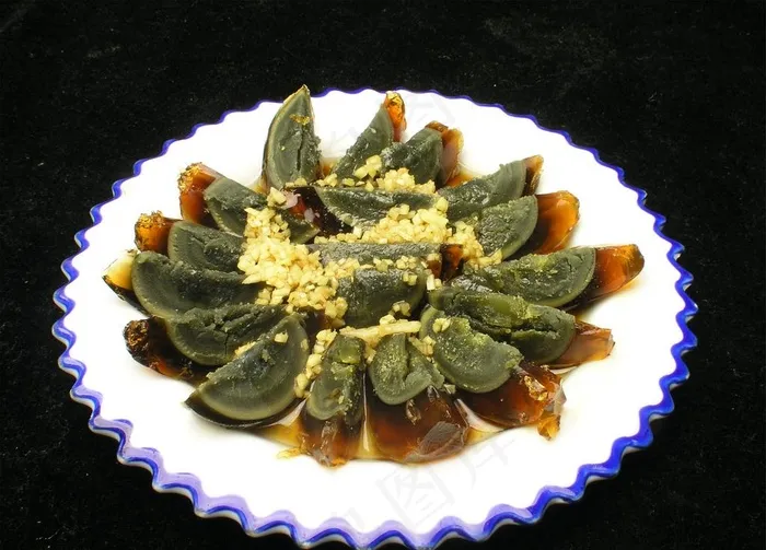 姜汁松花蛋图片