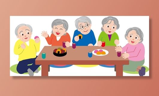 卡通老年人图片