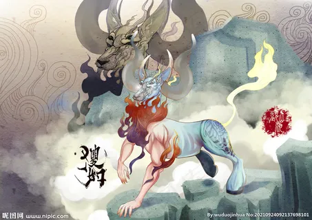 山海经神兽图片