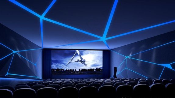 电影院包厢3D渲染模型图片