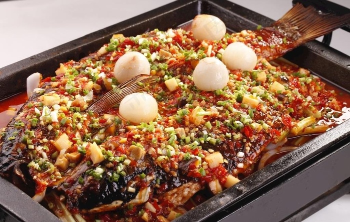 烤鱼图片