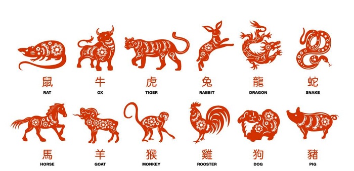 十二生肖剪纸图片