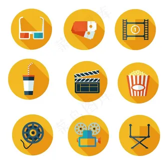 电影图标图片