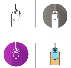 美甲图标logo图片