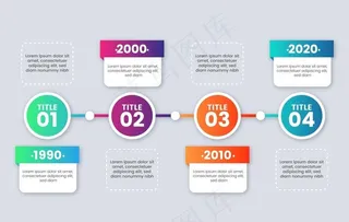 信息图模板 流程图片