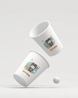 3D纸杯样机图片