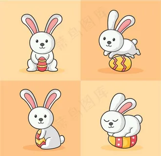 卡通兔子图片