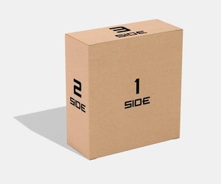 牛皮纸包装盒样机图片