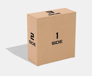 牛皮纸包装盒样机图片