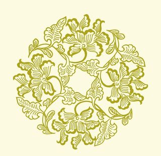 中式花鸟图案图片