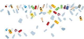 食品化妆品包装矢量图图片