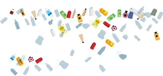 食品化妆品包装矢量图图片