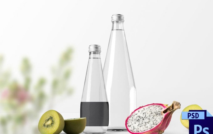 矿泉水瓶样机图片