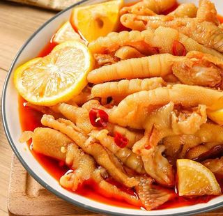 无骨鸡爪素材图图片