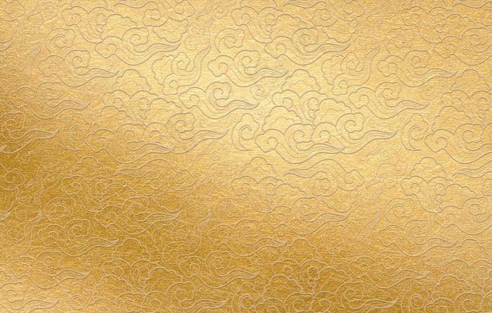 金色祥云渐变底纹图片