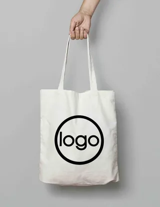 vi布袋手提袋样机模板图片