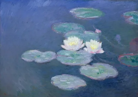 莫奈睡莲图片