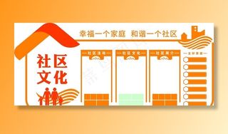 社区文化墙图片