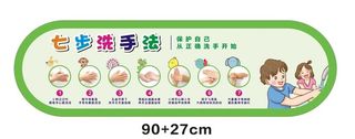 七步洗手法图片