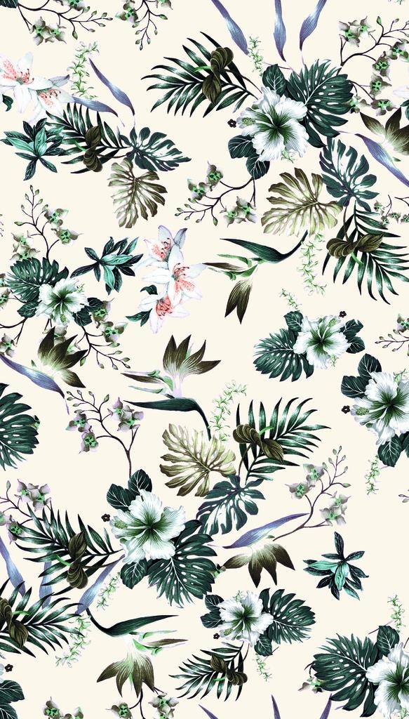 数码 印花 花卉 定位 大花 图片