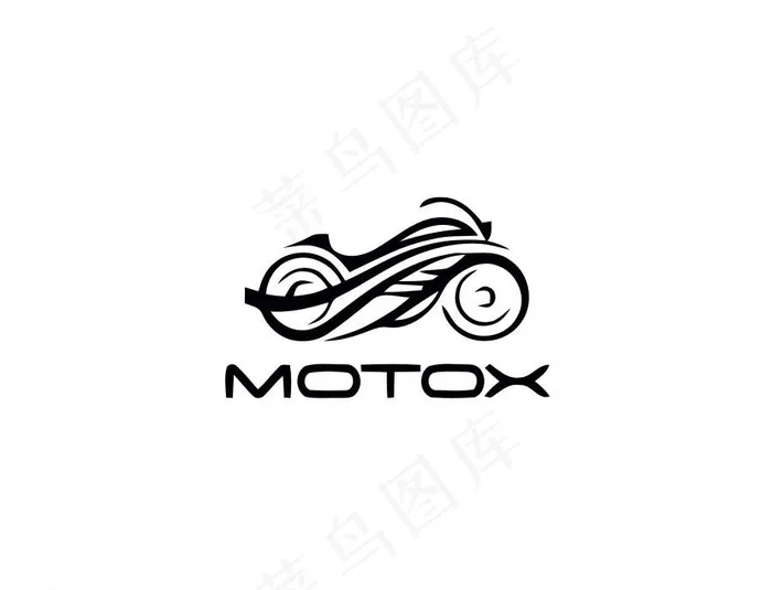 摩托车logo图片ai矢量模版下载