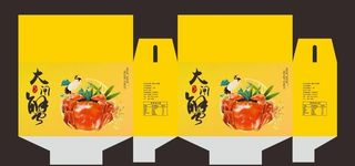 大闸蟹包装  图片