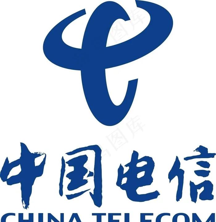 中国电信logo  免扣素材图片cdr矢量模版下载
