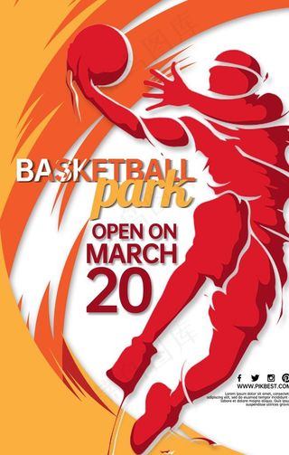 篮球海报图片