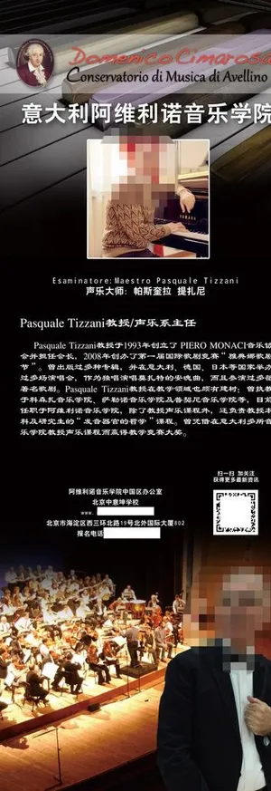 音乐教授简介展架易拉宝图片