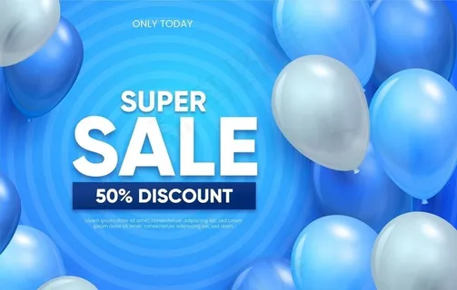 生日背景 节日气球图片