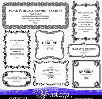 欧式花纹边框图片