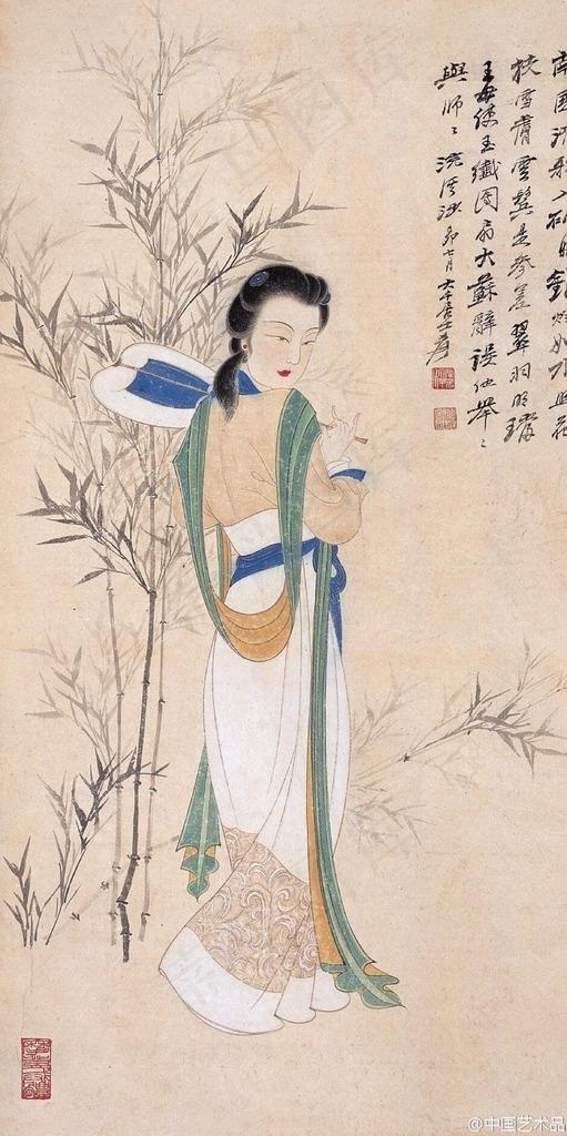 纨扇秋风图片