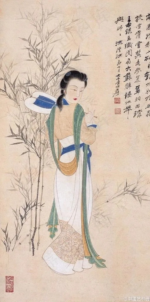 纨扇秋风图片