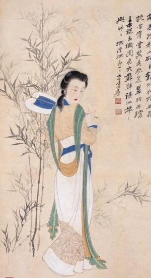 纨扇秋风图片