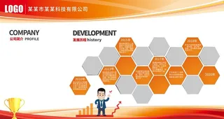 公司文化墙展板图片