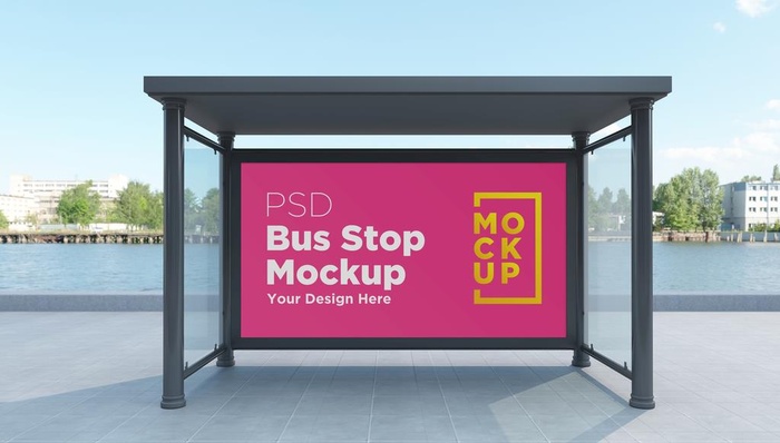 广告牌样机图片