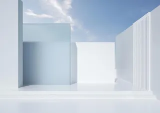 莫兰迪 c4d场景 质感空间图片