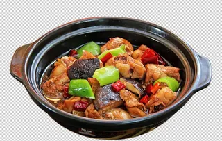 黄焖鸡米饭图片