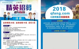 招聘宣传单图片