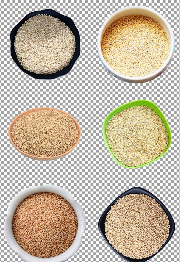 有机白芝麻图片