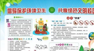 倡导保护环境卫生图片
